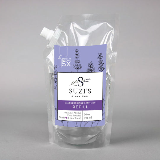 Hand Sanitizer Non Drying - Suzi's Lavender
