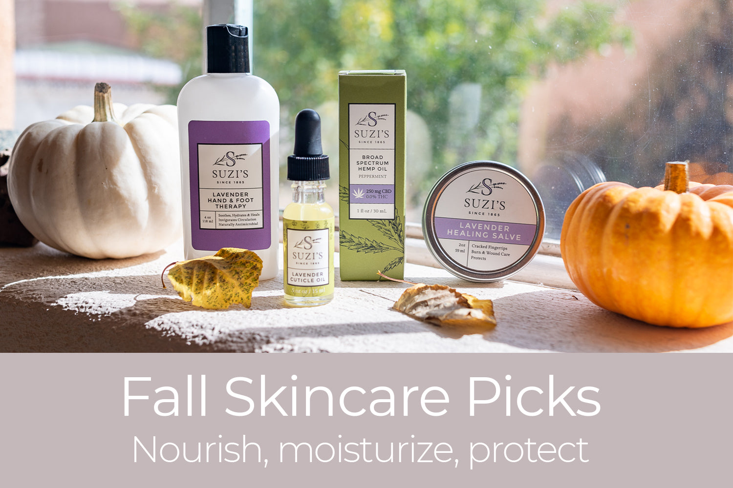 Suzi's Fall Skincare Picks